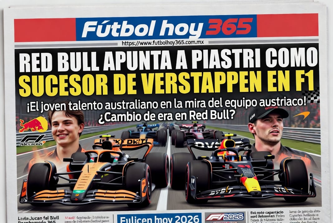 Red Bull apunta a Piastri como sucesor de Verstappen en F1