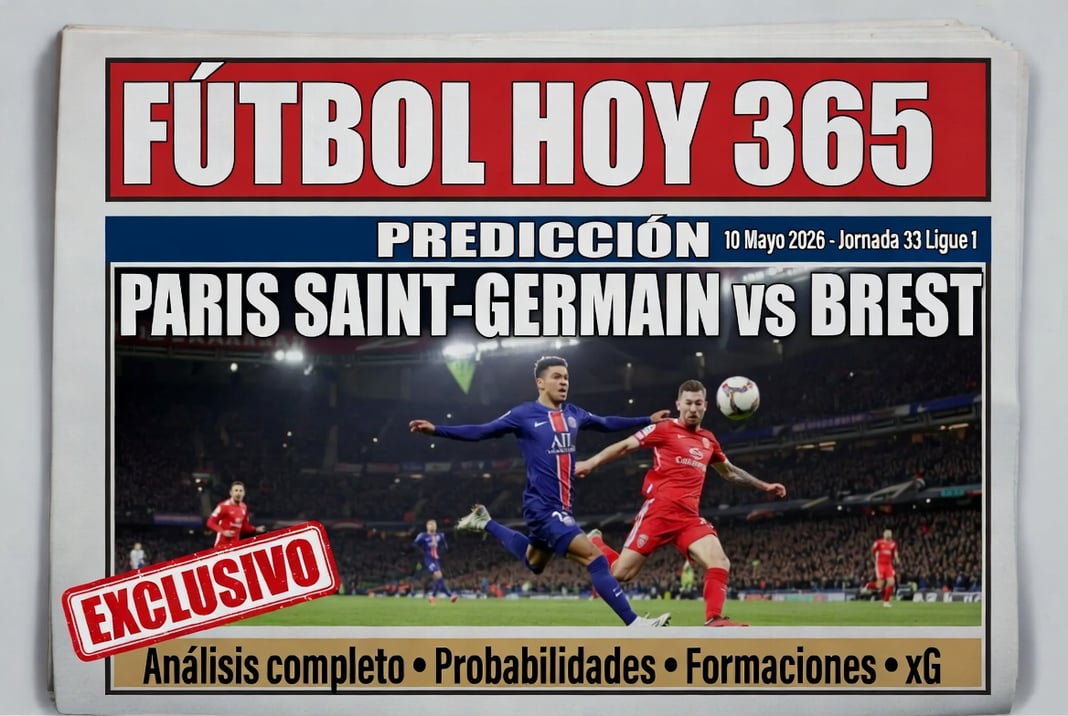 Prediccion Paris Saint Germain vs Brest 10 Mayo 2026