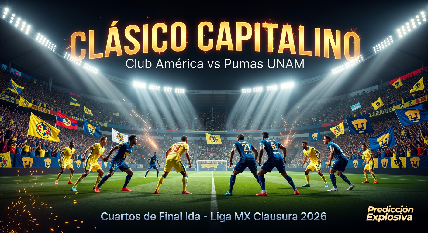 Club America vs U.N.A.M. - Pumas Pronóstico / Prediction