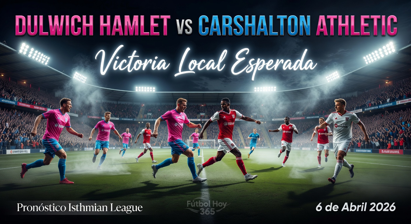 Dulwich Hamlet vs Carshalton Athletic Pronóstico / Prediction