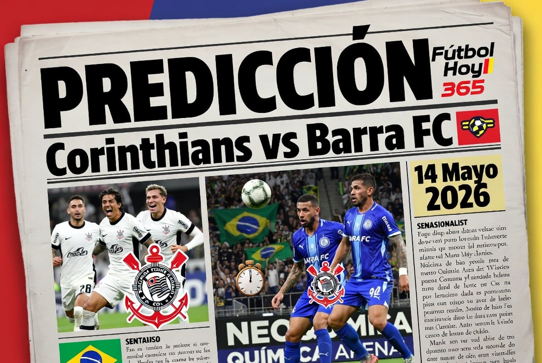 Prediccion Corinthians vs Barra FC 14 Mayo 2026