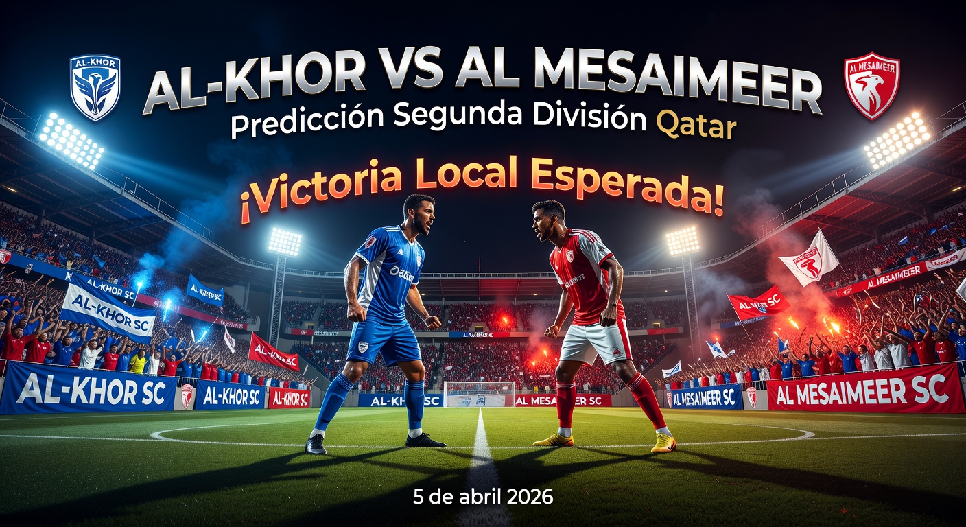 Al-Khor vs Al Mesaimeer Pronóstico / Prediction