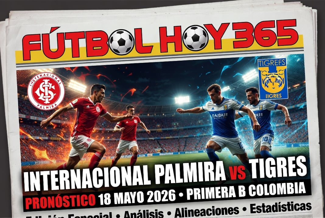 Internacional Palmira vs Tigres Pronóstico 18 Mayo 2026 Primera B Colombia