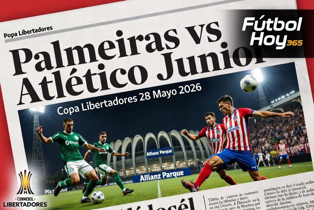 Palmeiras vs Atlético Junior Copa Libertadores 28 Mayo 2026