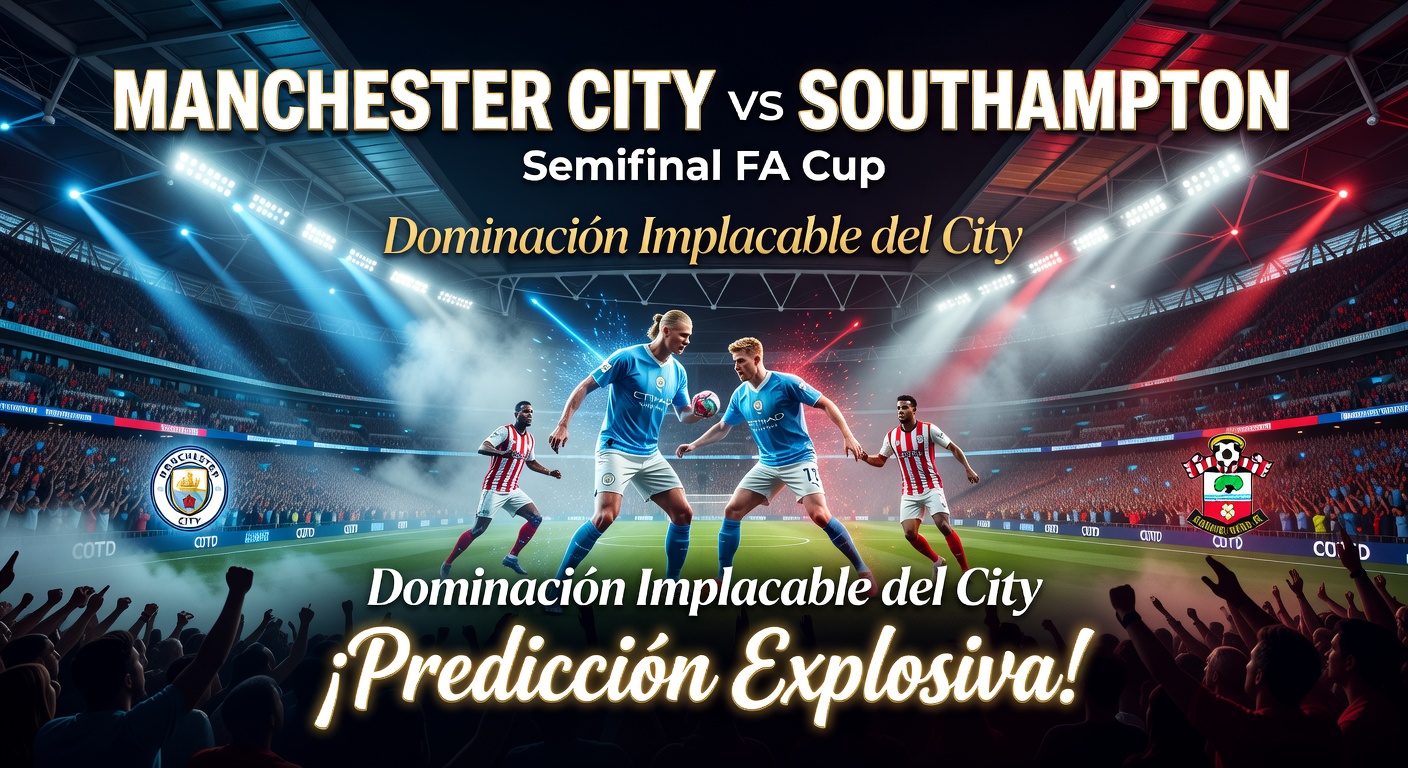 Manchester City vs Southampton Pronóstico / Prediction