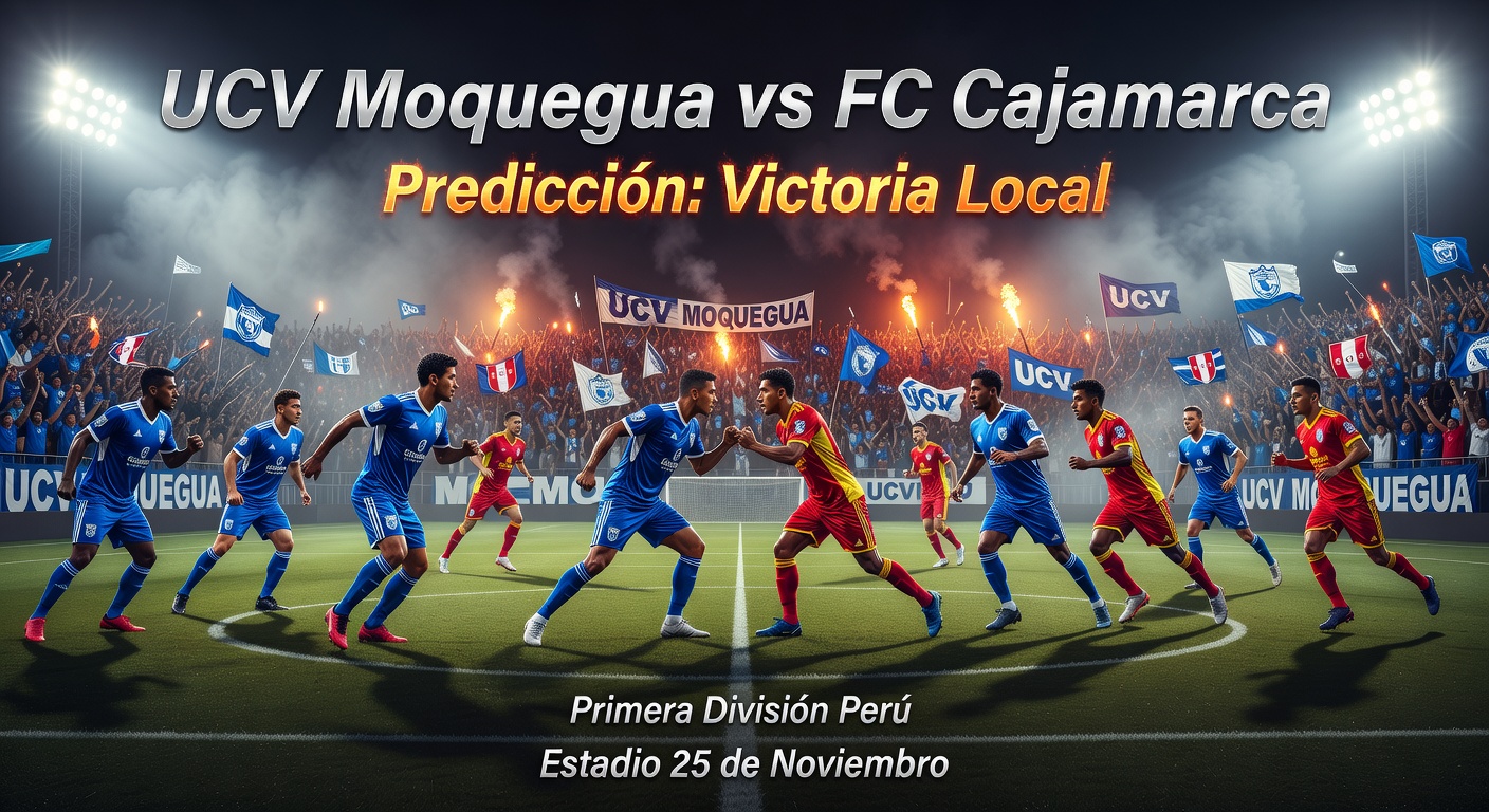 UCV Moquegua vs FC Cajamarca Pronóstico / Prediction