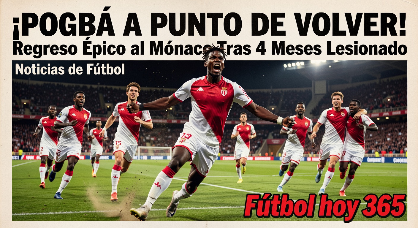 Paul Pogba set for Monaco return vs Marseille (Goal.com)