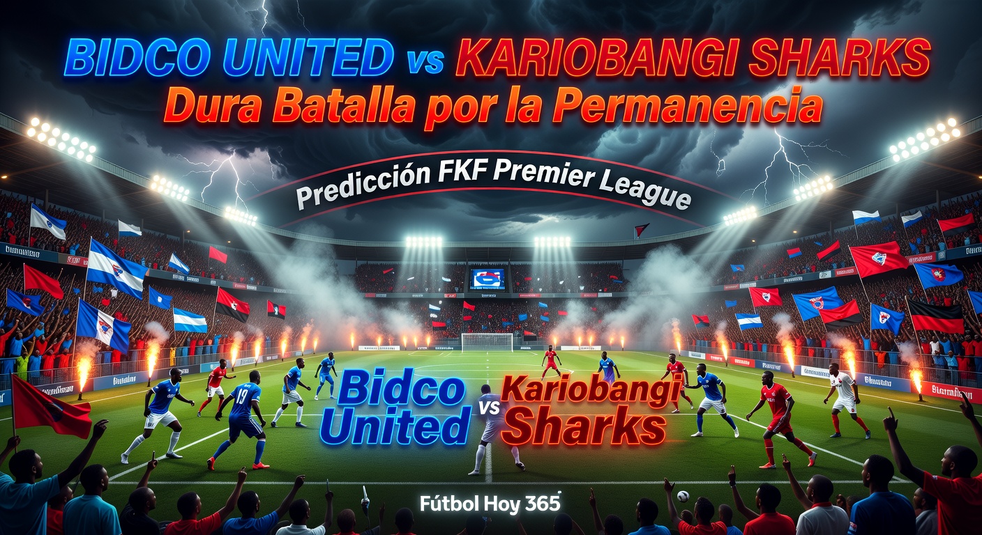 Bidco United vs Kariobangi Sharks Pronóstico / Prediction