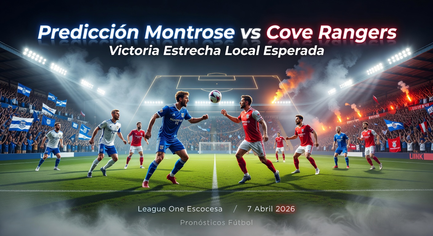Montrose vs Cove Rangers Pronóstico / Prediction
