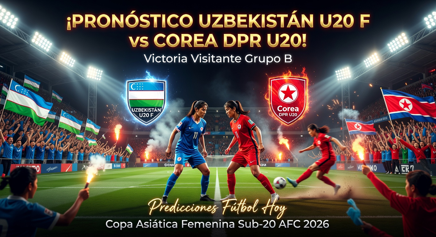Uzbekistan U20 W vs Korea DPR U20 Pronóstico / Prediction