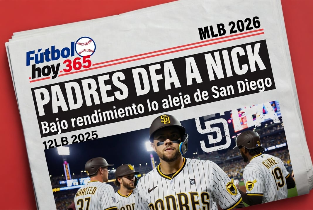 Padres DFA a Nick Castellanos bajo rendimiento lo aleja de San Diego