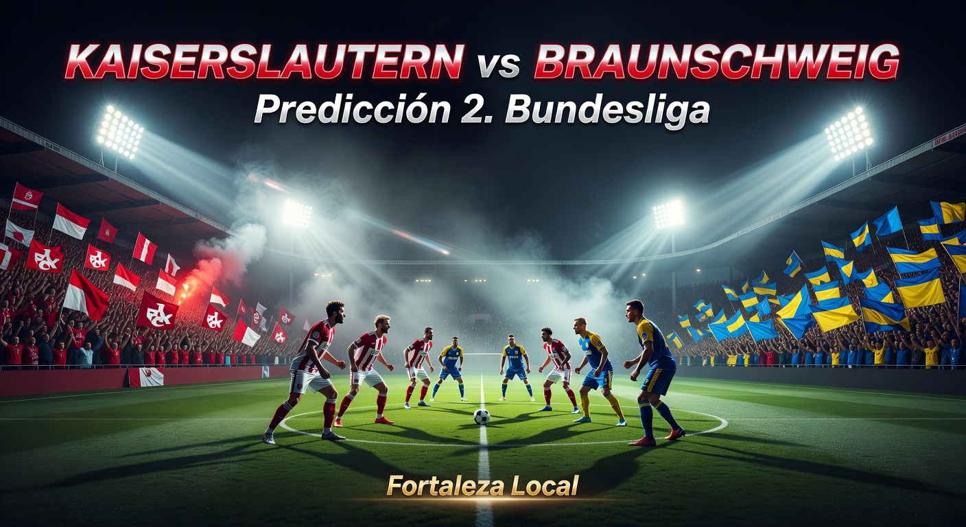 1. FC Kaiserslautern vs Eintracht Braunschweig Pronóstico / Prediction