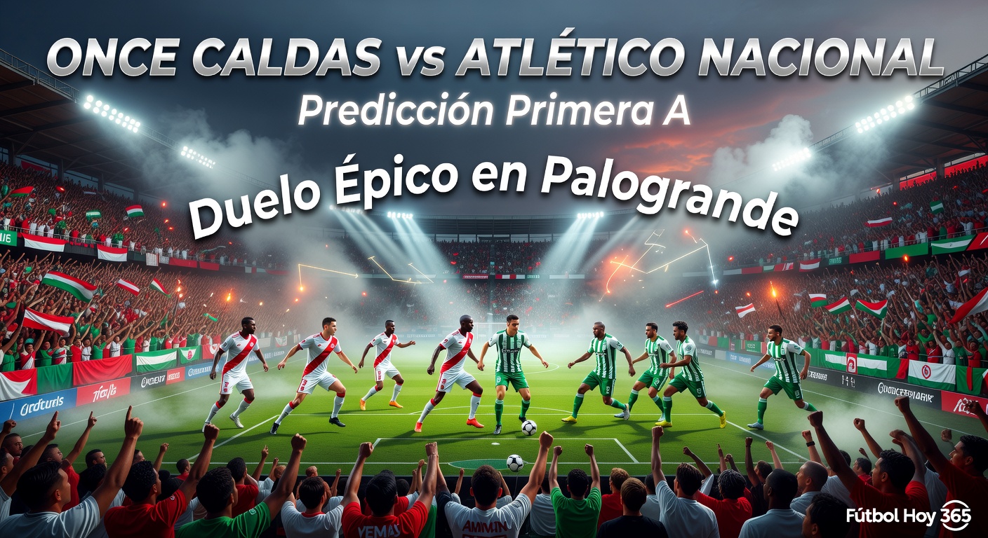 Once Caldas vs Atletico Nacional Pronóstico / Prediction