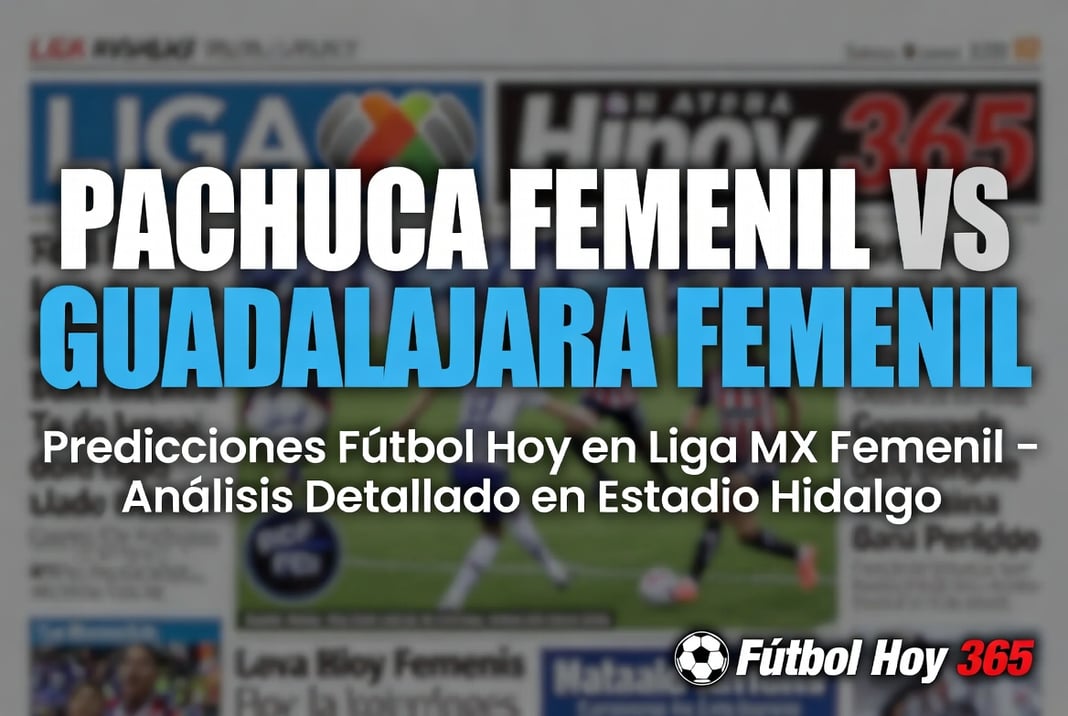 Predicciones Fútbol Hoy Pachuca Femenil vs Guadalajara Femenil en Liga MX Femenil – Análisis Detallado en Estadio Hidalgo