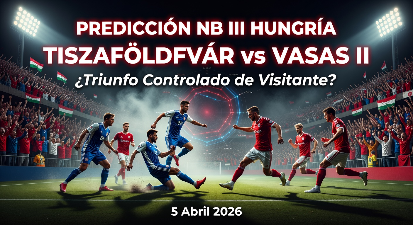 Tiszaföldvár vs Vasas II Pronóstico / Prediction