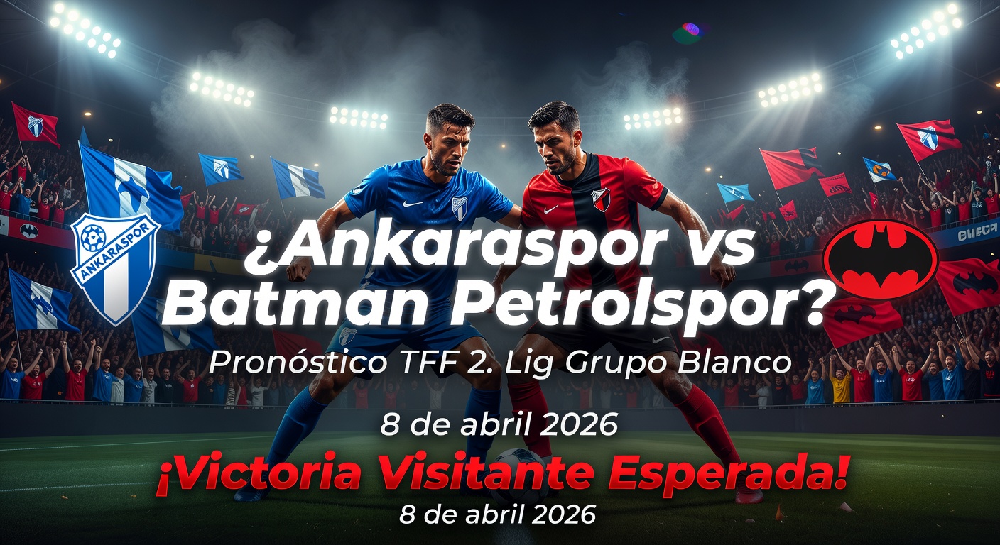 Ankaraspor vs Batman Petrolspor Pronóstico / Prediction
