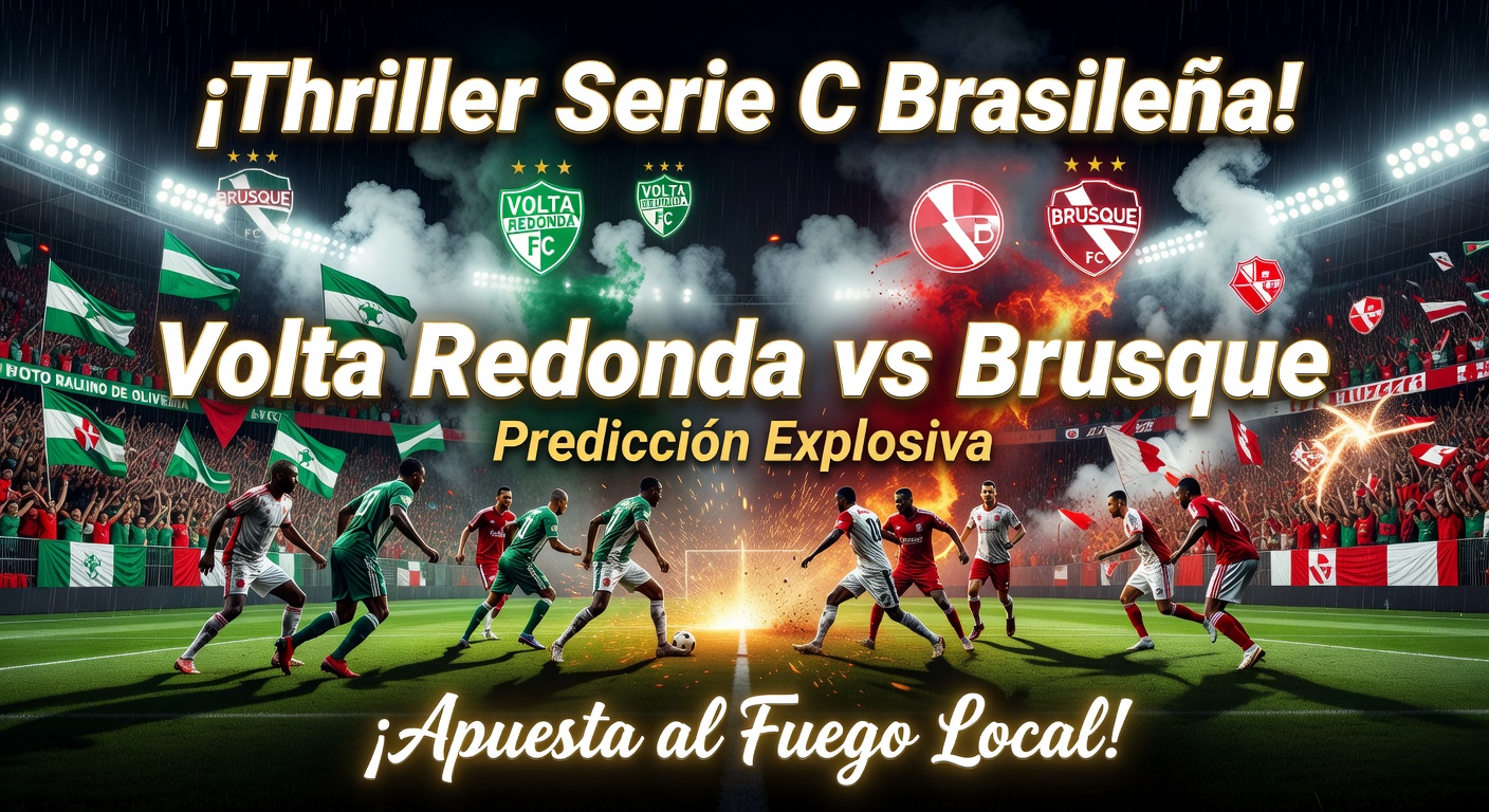 Volta Redonda vs Brusque Pronóstico / Prediction