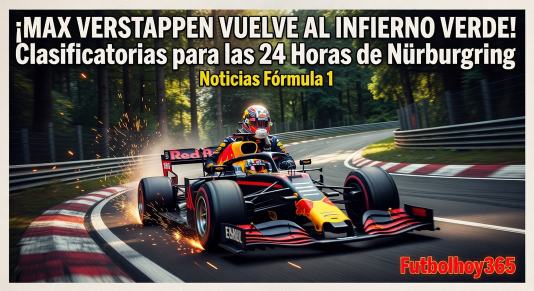 Max Verstappen Confirma Regreso al Nürburgring en Clasificatorias Previas a las 24 Horas