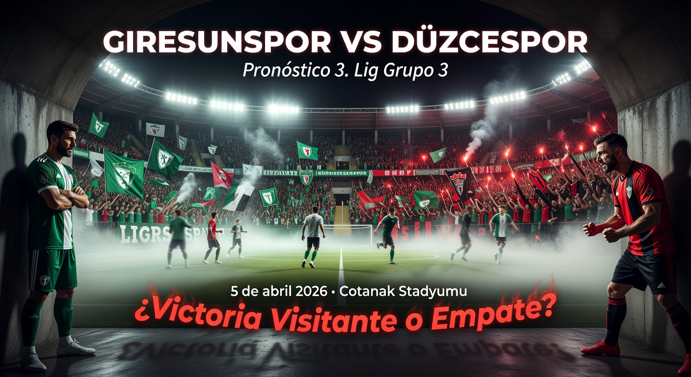 Giresunspor vs Düzcespor Pronóstico / Prediction