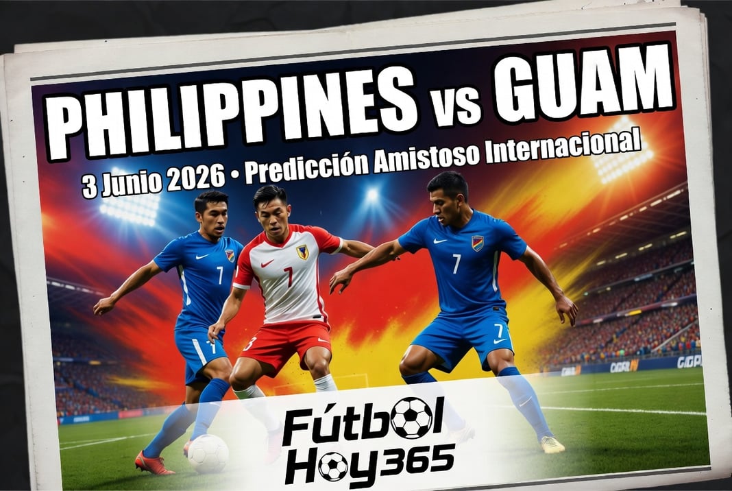 Philippines vs Guam 3 Junio 2026 Prediccion Amistoso Internacional