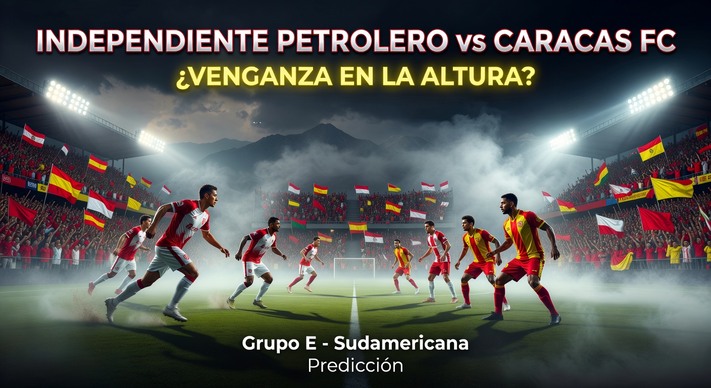 Independiente Petrolero vs Caracas FC Pronóstico / Prediction