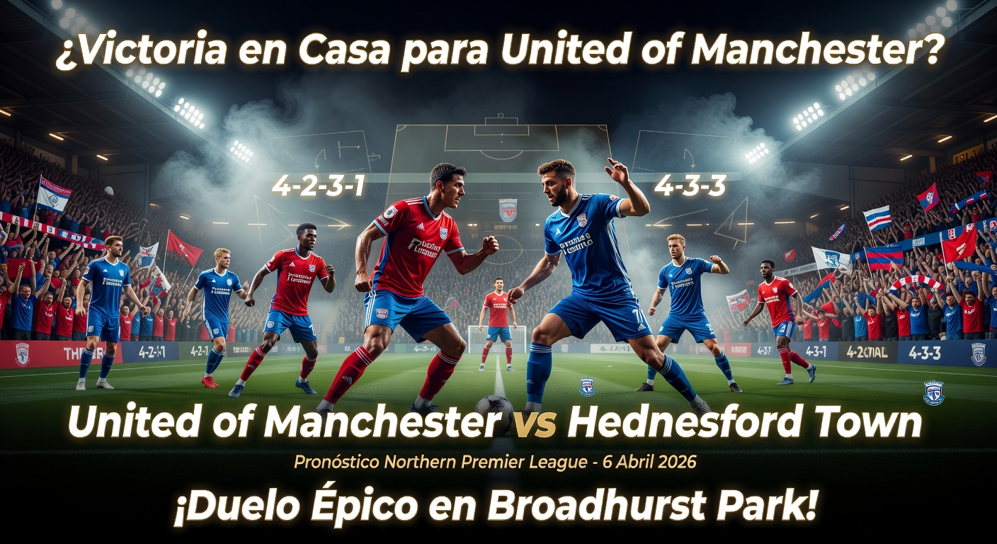 United of Manchester vs Hednesford Town Pronóstico / Prediction