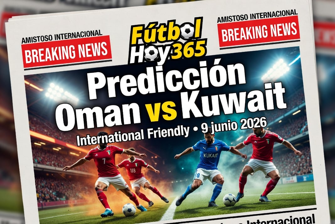Predicción Oman vs Kuwait International Friendly 9 junio 2026