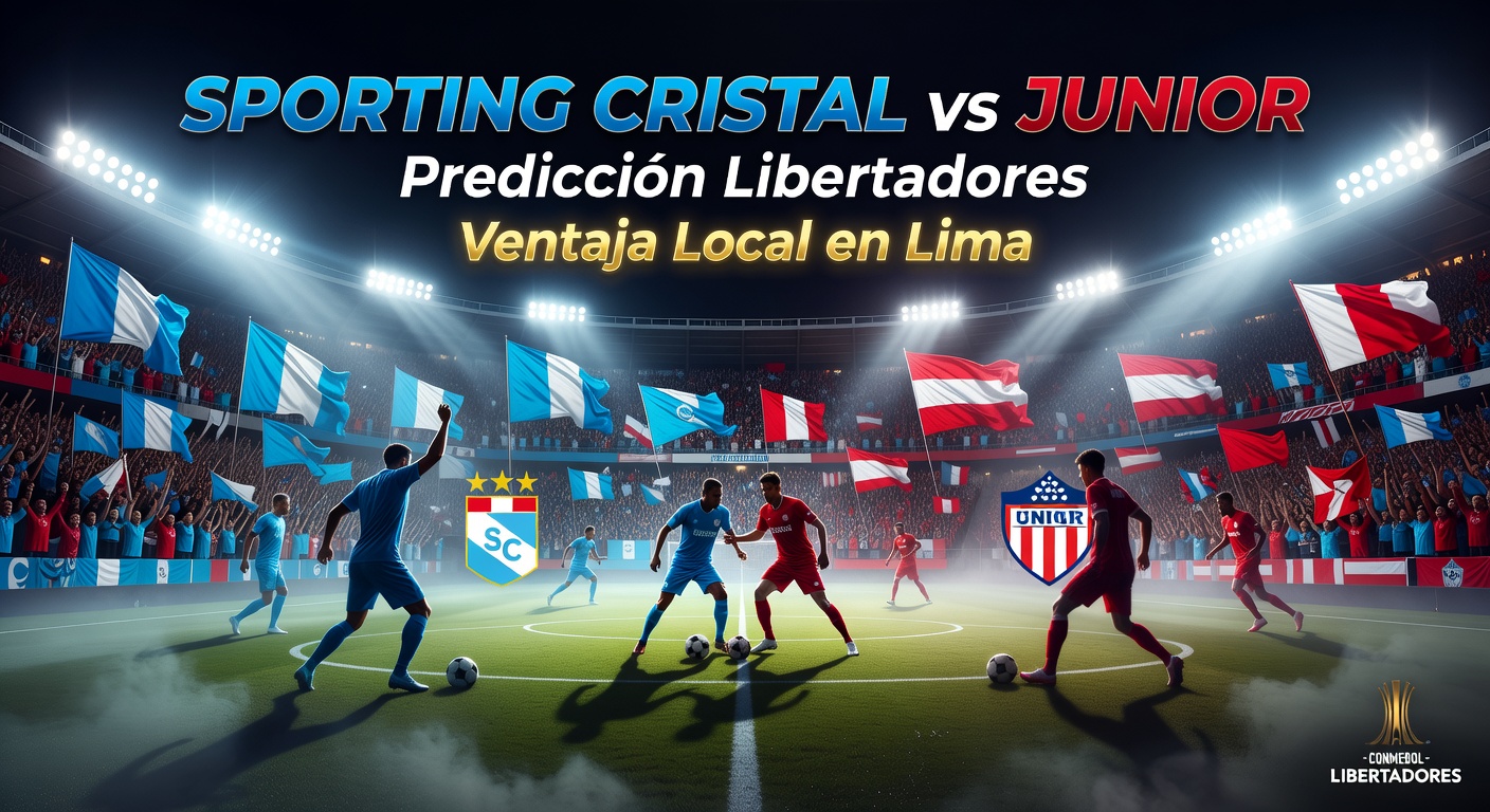 Sporting Cristal vs Junior Pronóstico / Prediction