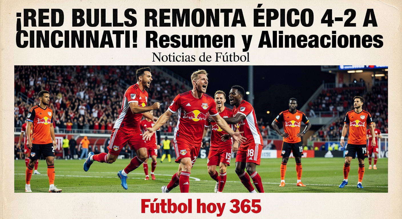 New York Red Bulls 4-2 FC Cincinnati (BBC Sport)