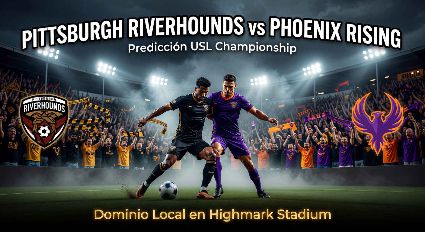 Pittsburgh Riverhounds vs Phoenix Rising Pronóstico / Prediction