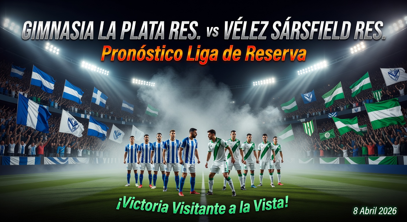 Gimnasia La Plata Res. vs Vélez Sársfield Res. Pronóstico / Prediction