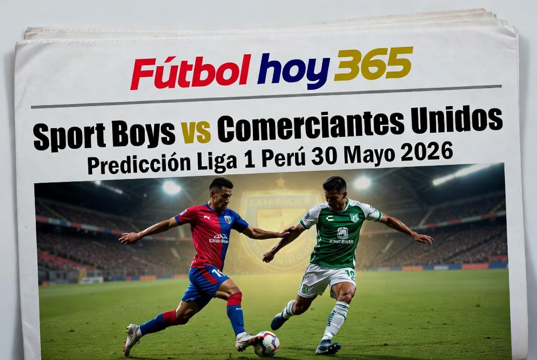 Sport Boys vs Comerciantes Unidos Prediccion Liga 1 Peru 30 Mayo 2026