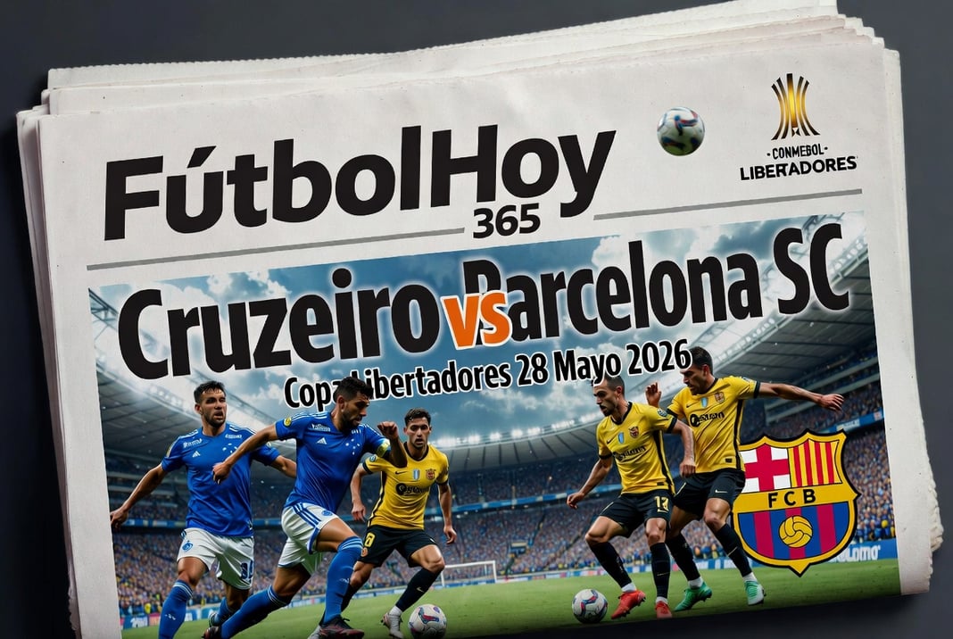 Cruzeiro vs Barcelona SC Copa Libertadores 28 Mayo 2026