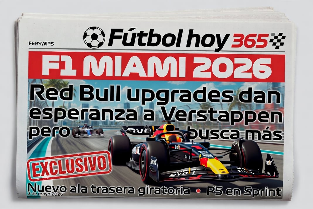 F1 Miami 2026 Red Bull upgrades dan esperanza a Verstappen pero busca más
