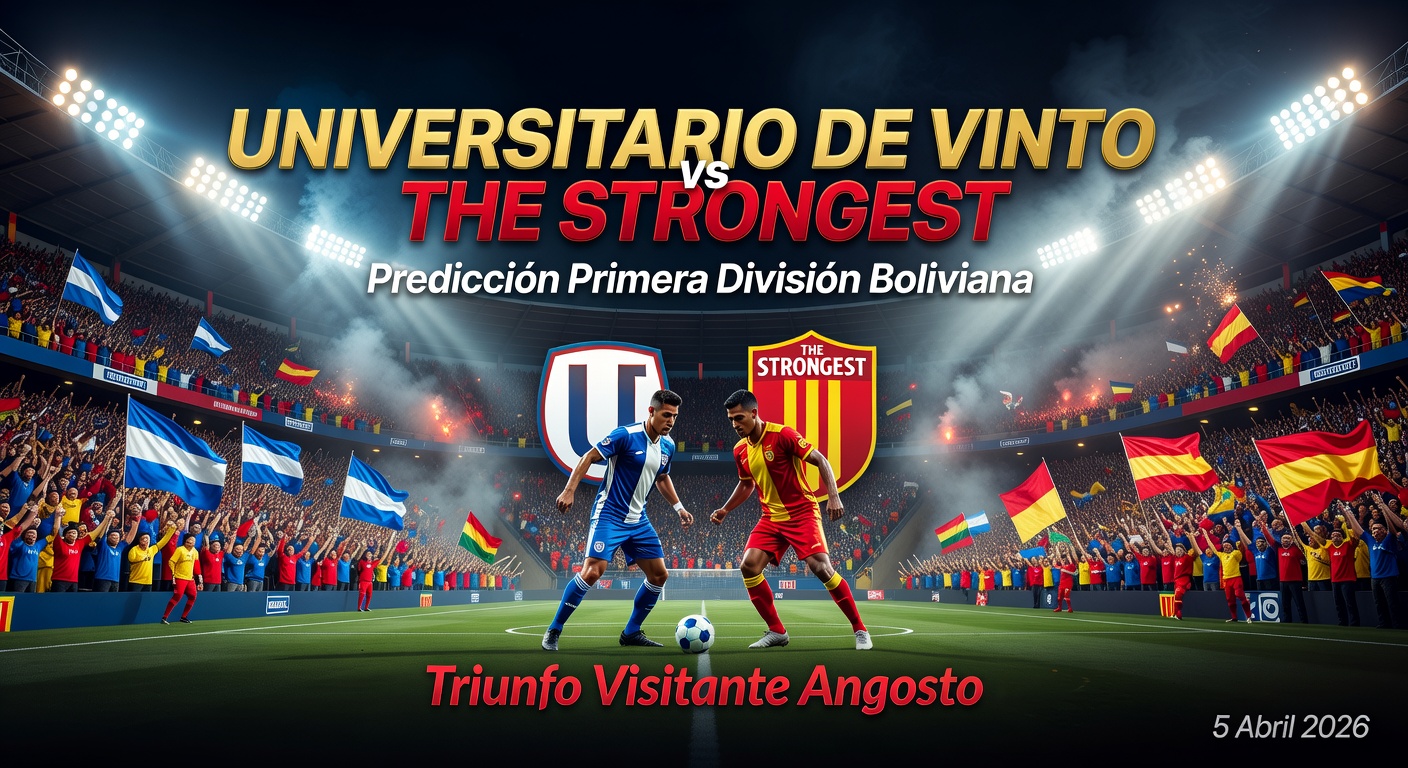 Universitario de Vinto vs The Strongest Pronóstico / Prediction