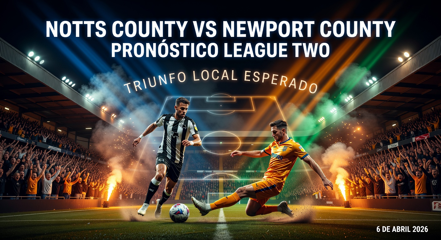 Notts County vs Newport County Pronóstico / Prediction