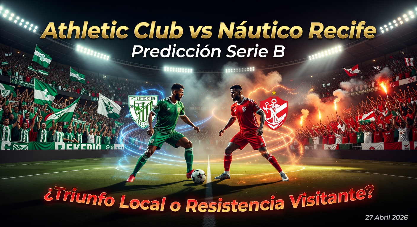 Athletic Club vs Nautico Recife Pronóstico / Prediction