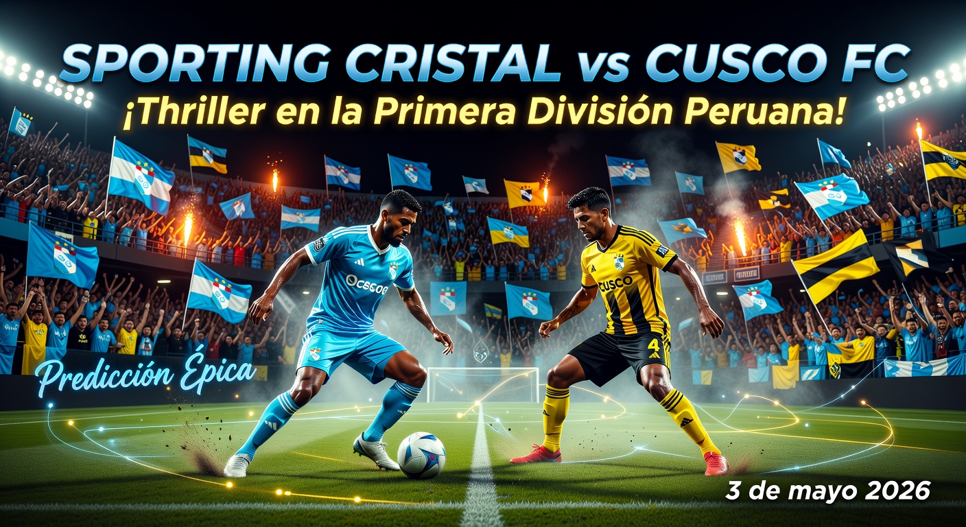 Sporting Cristal vs Cusco Pronóstico / Prediction