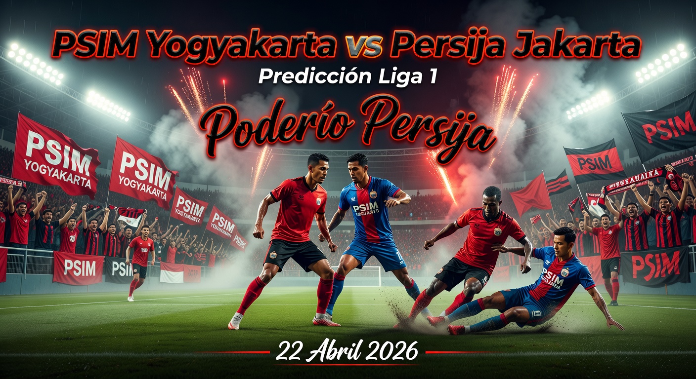 PSIM Yogyakarta vs Persija Pronóstico / Prediction