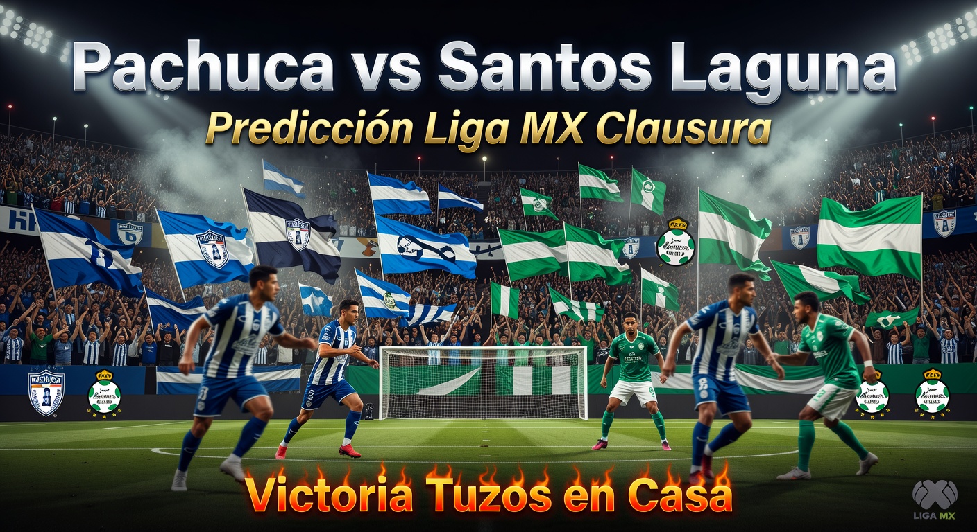 Pachuca vs Santos Laguna Pronóstico / Prediction