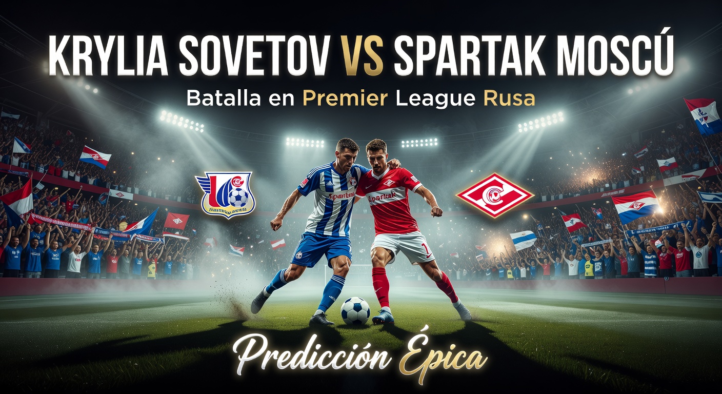 Krylia Sovetov vs Spartak Moscow Pronóstico / Prediction