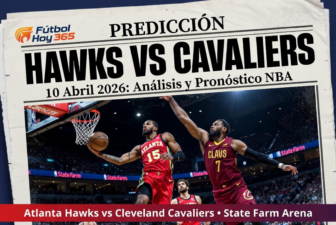 Predicción Hawks vs Cavaliers 10 Abril 2026 Análisis y Pronóstico NBA