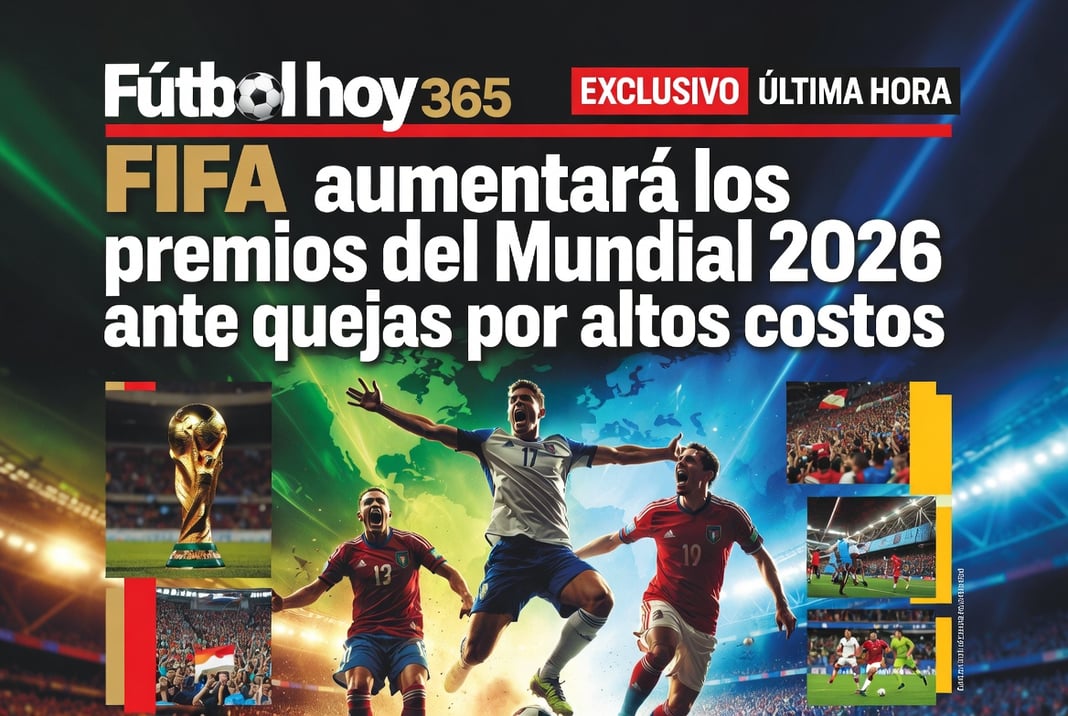 FIFA aumentará los premios del Mundial 2026 ante quejas por altos costos