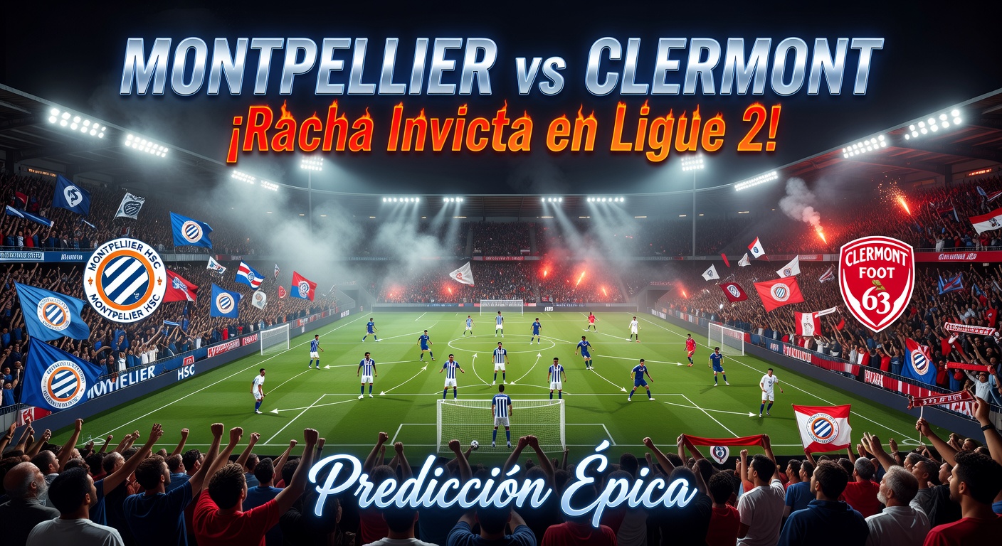 Montpellier vs Clermont Foot Pronóstico / Prediction