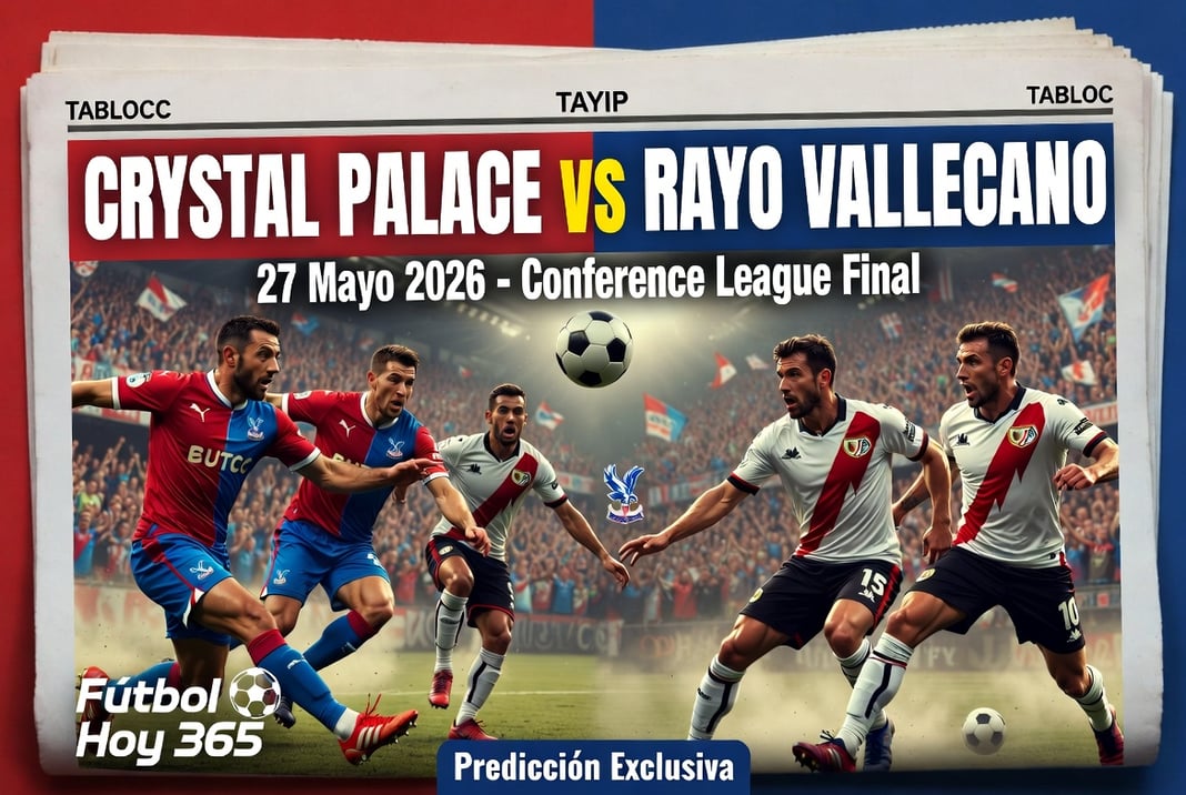 Crystal Palace vs Rayo Vallecano 27 Mayo 2026 Conference League