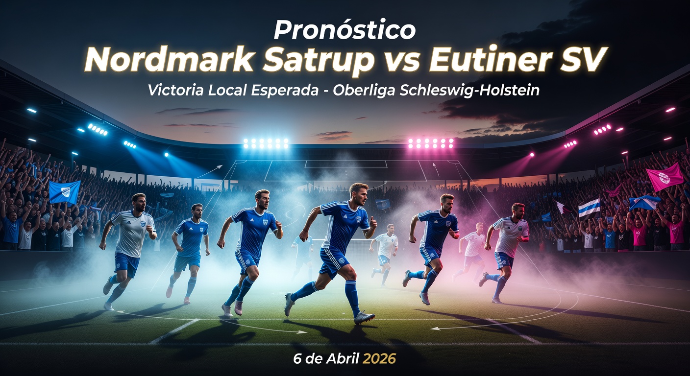 Nordmark Satrup vs Eutiner SV Pronóstico / Prediction