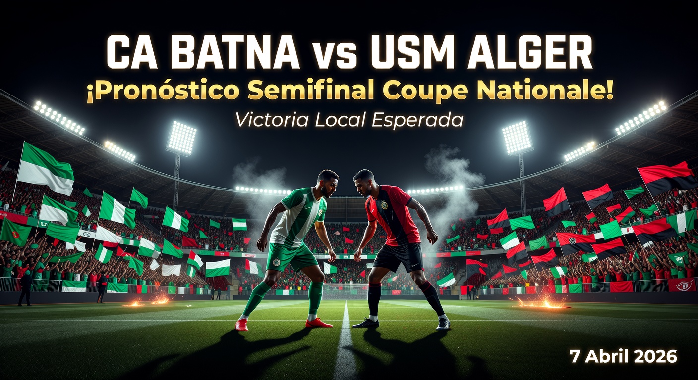 CA Batna vs USM Alger Pronóstico / Prediction
