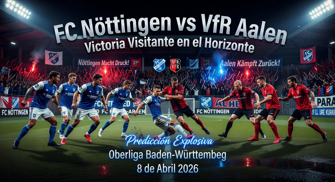 FC Nöttingen vs VfR Aalen Pronóstico / Prediction
