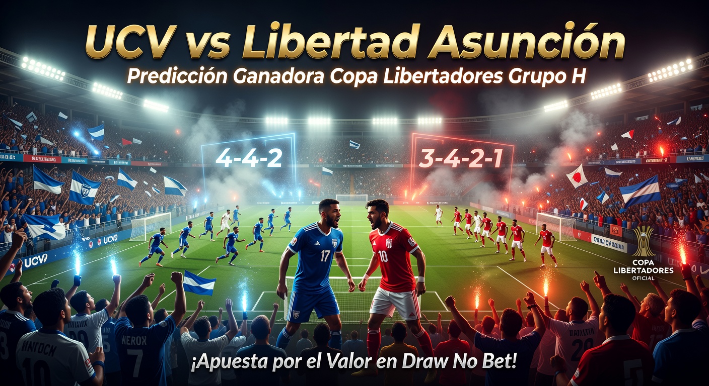 UCV vs Libertad Asuncion Pronóstico / Prediction