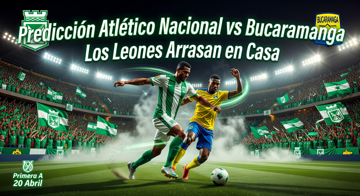 Atletico Nacional vs Bucaramanga Pronóstico / Prediction